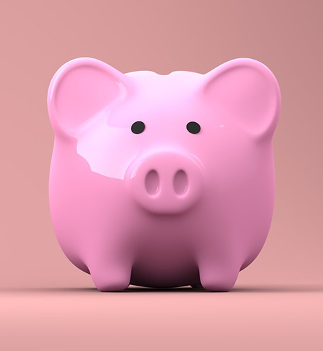 반짝이는 저금통 이미지